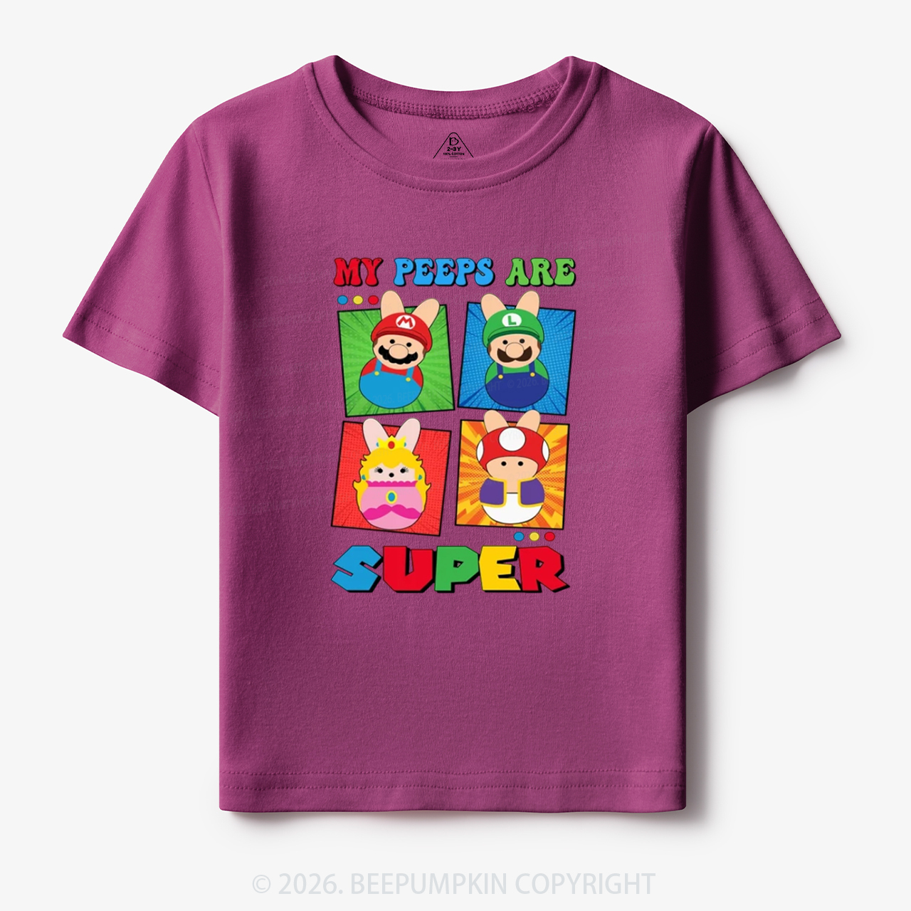 Easter My Peeps Are Super Toddler&Kid's Tees