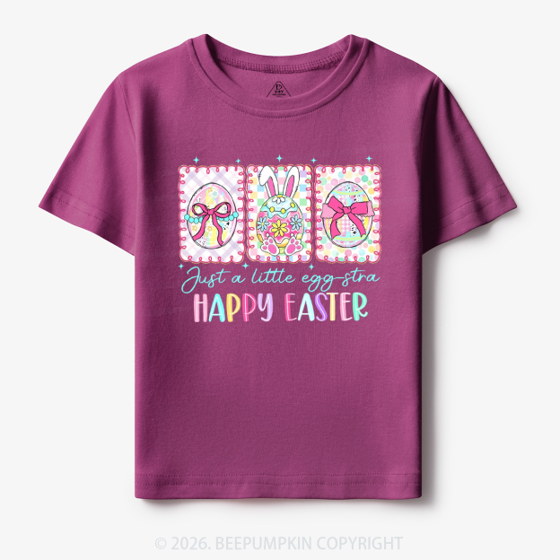 Just A Little Egg Star Easter Toddler&Kid's Tees