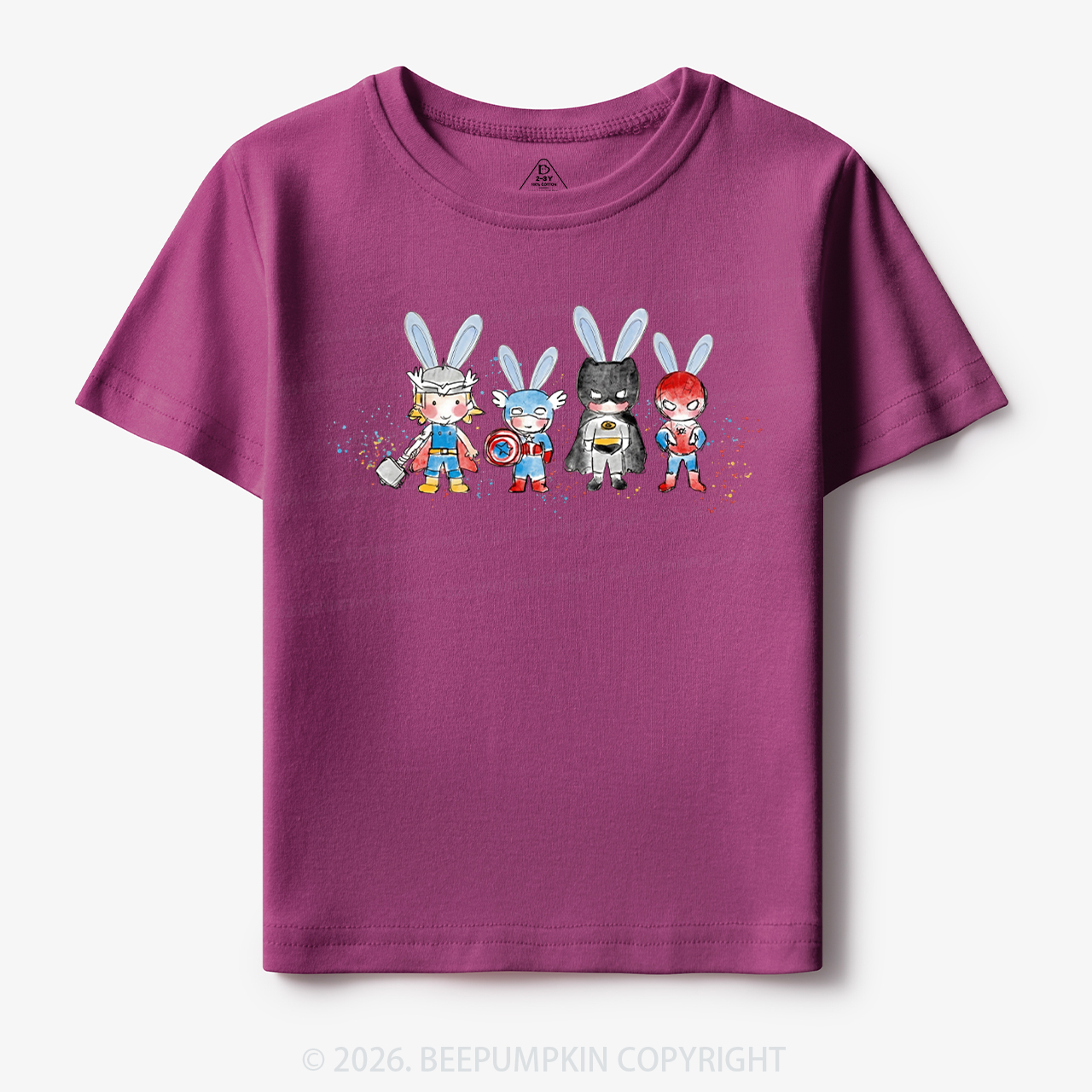 Easter Cute Cartoon Bunny Toddler&Kid's Tees