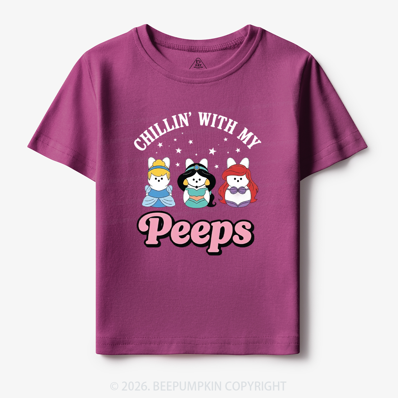 Chillin With My Peeps Bunny Toddler&Kid's Tees