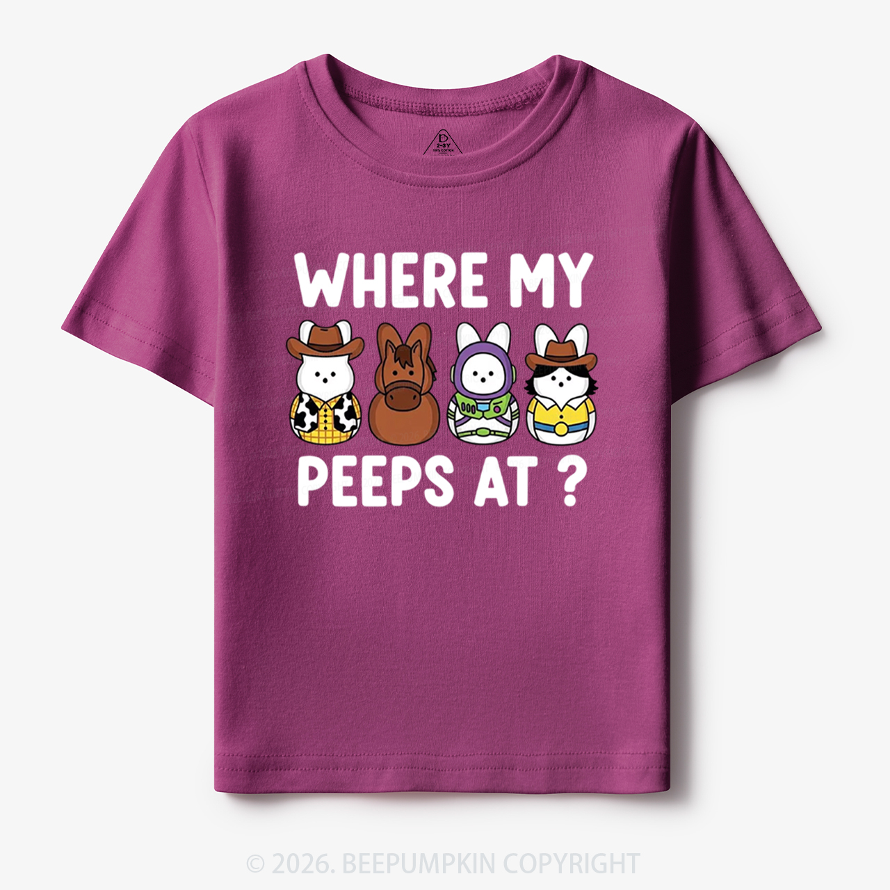Where My Peeps At Easter Toddler&Kid's Tees