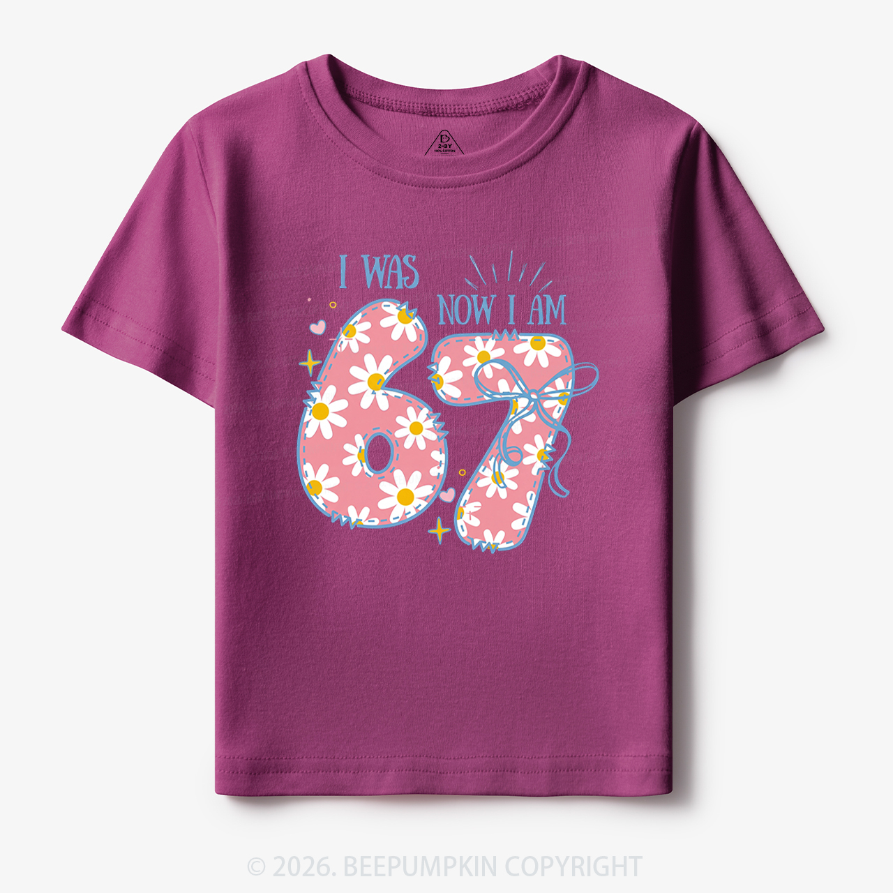 I Was 6 Now I'm 7 Toddler&Kid's Tees 7