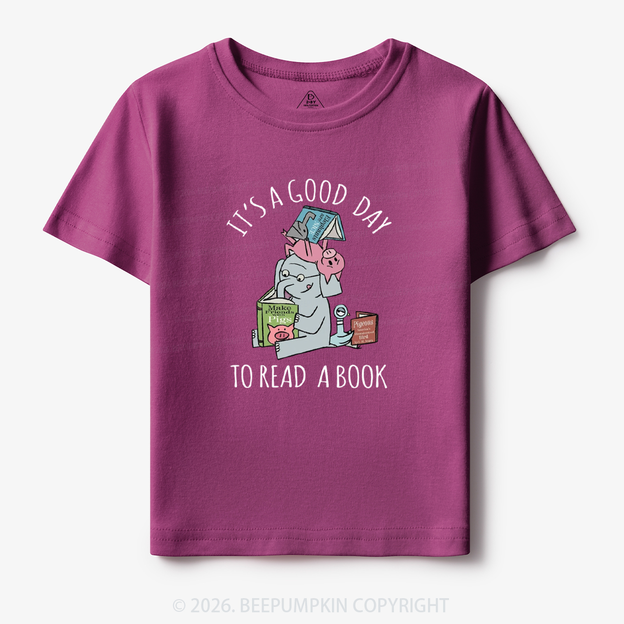 It's A Good Day To Read A Book Toddler&Kid's Tees