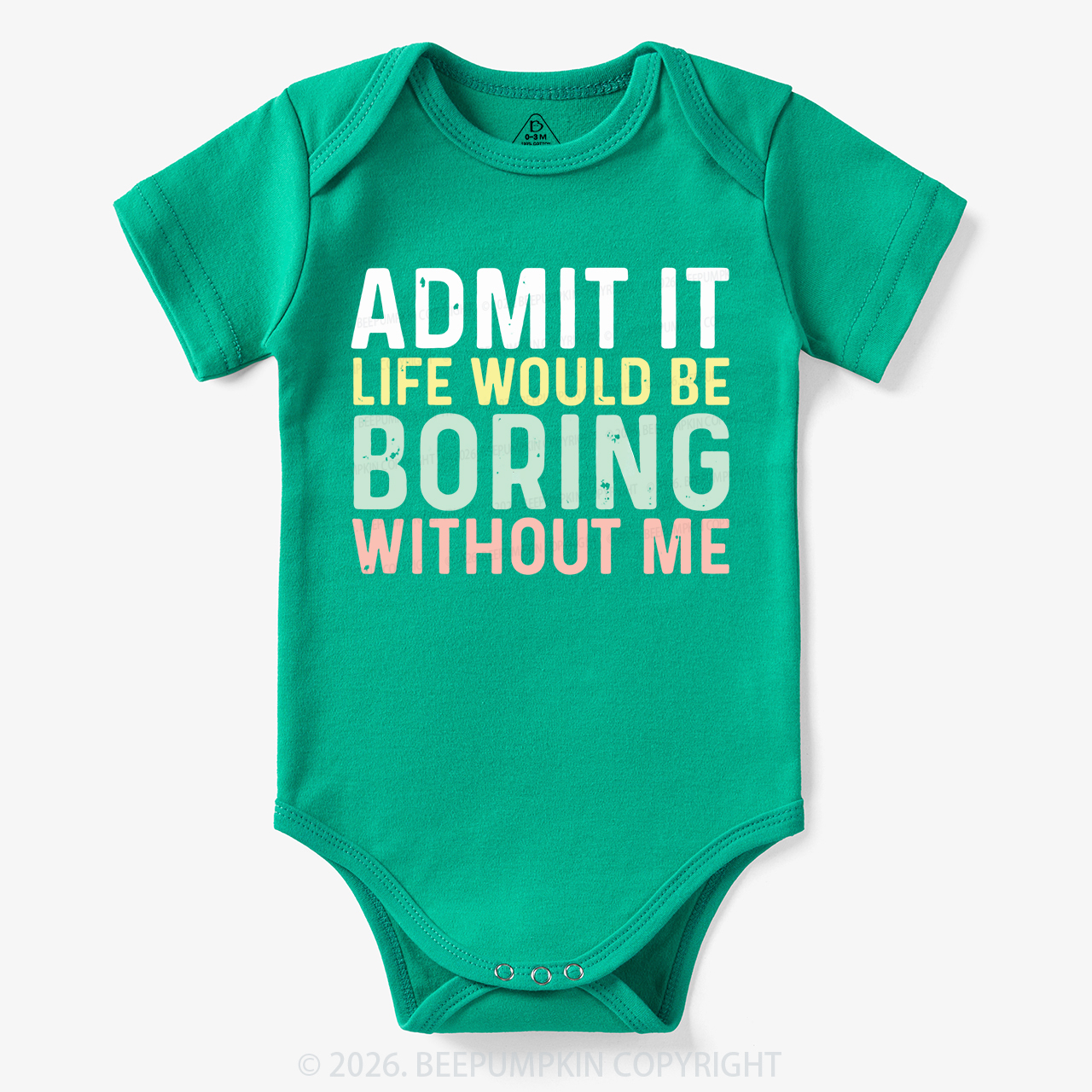 Sarcastic 'Admit It' Sassy Bodysuit