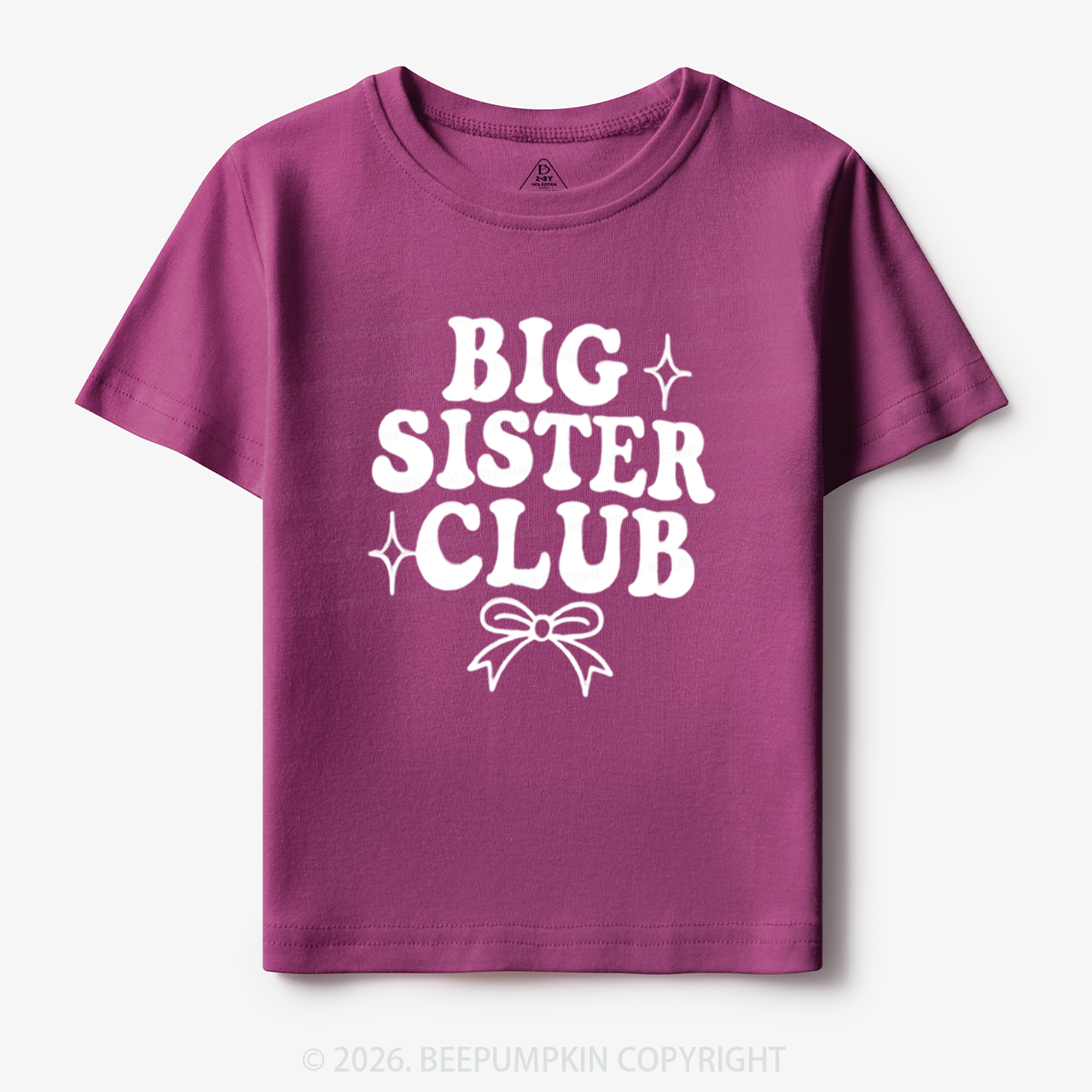 Big Sister Club Newborn Toddler&Kid's Tees