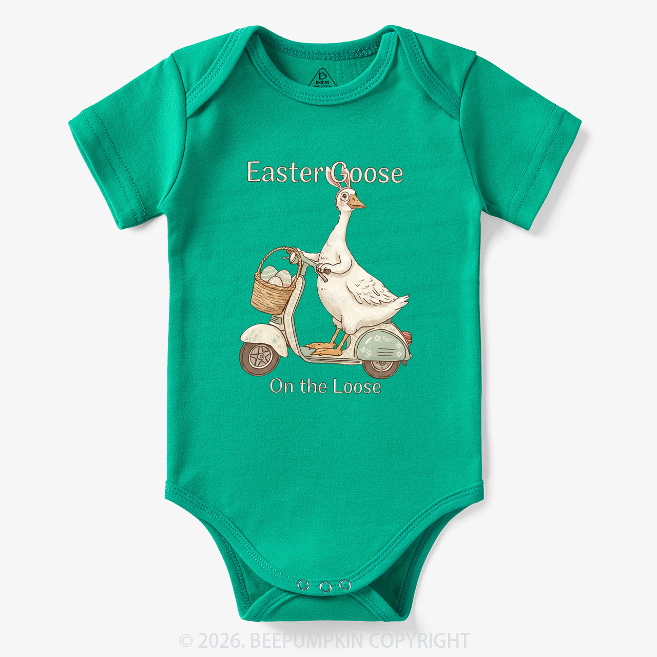 Easter Silly Goose Holiday Meme Bodysuit