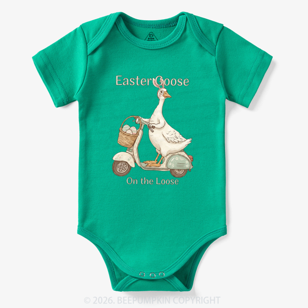 Easter Silly Goose Holiday Meme Bodysuit