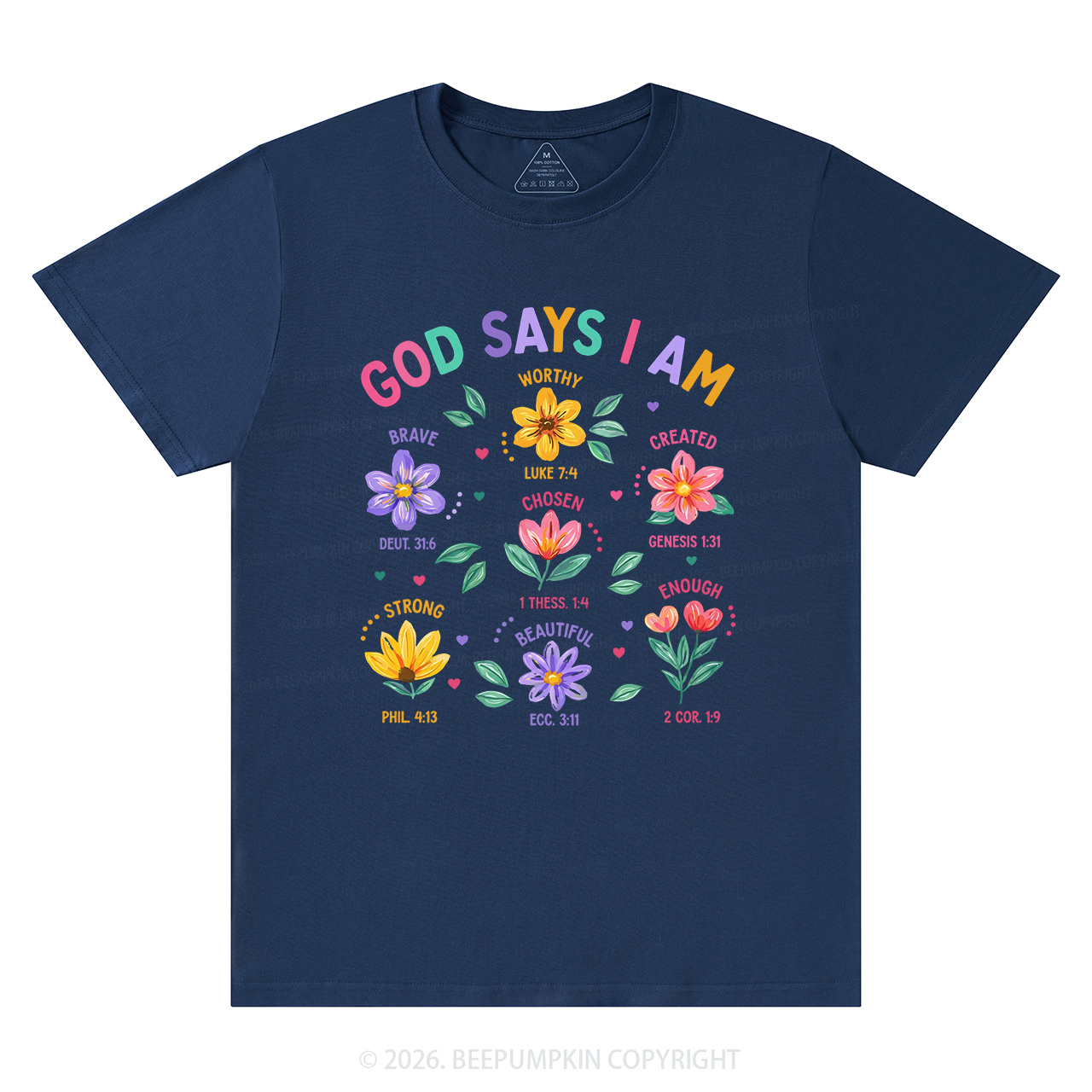 God Says I Am Flowers Shirts
