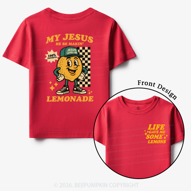 Life Gave Me Some Lemons Christian Toddler&Kid's Tees