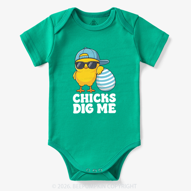 Chicks Dig Me Easter Bodysuit