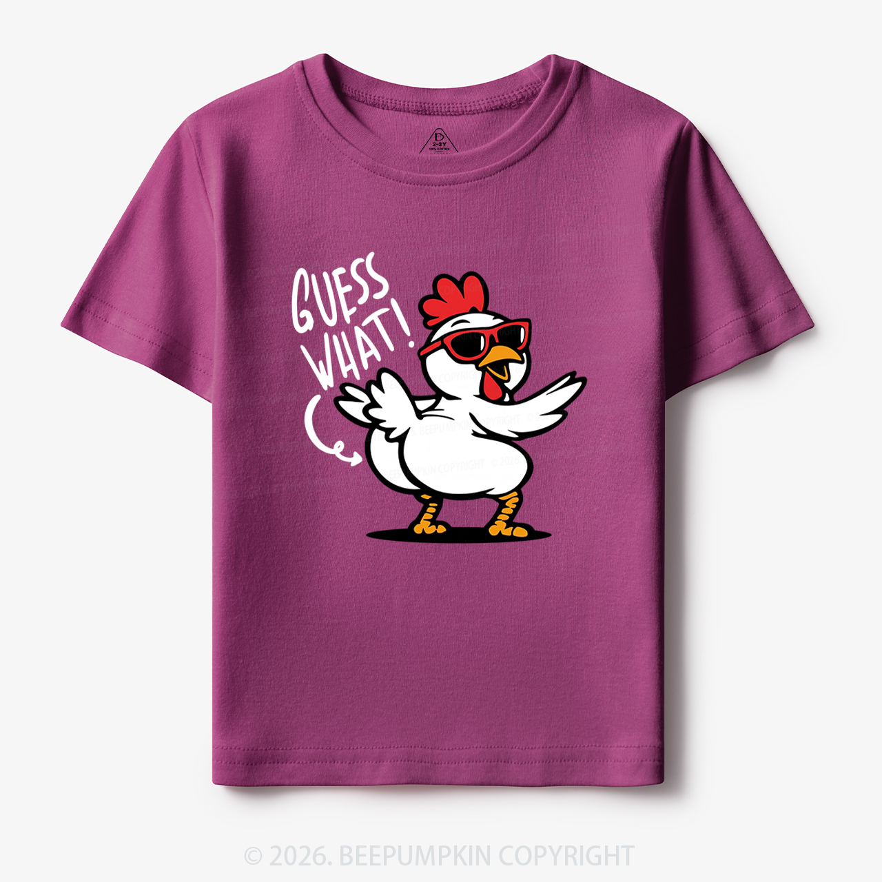 Funny Guess What Chicken Butt Toddler&Kid's Tees