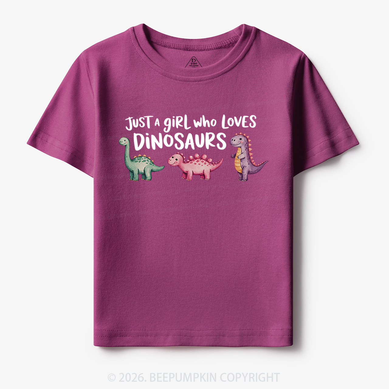 Just A Girl Who Loves Dinosaurs Toddler&Kid's Tees
