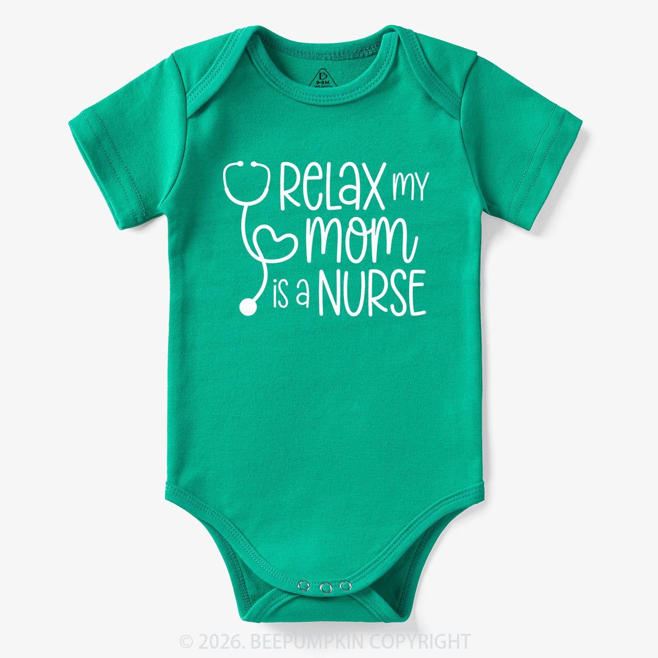 Relax My Mom Is A Nurse Bodysuit
