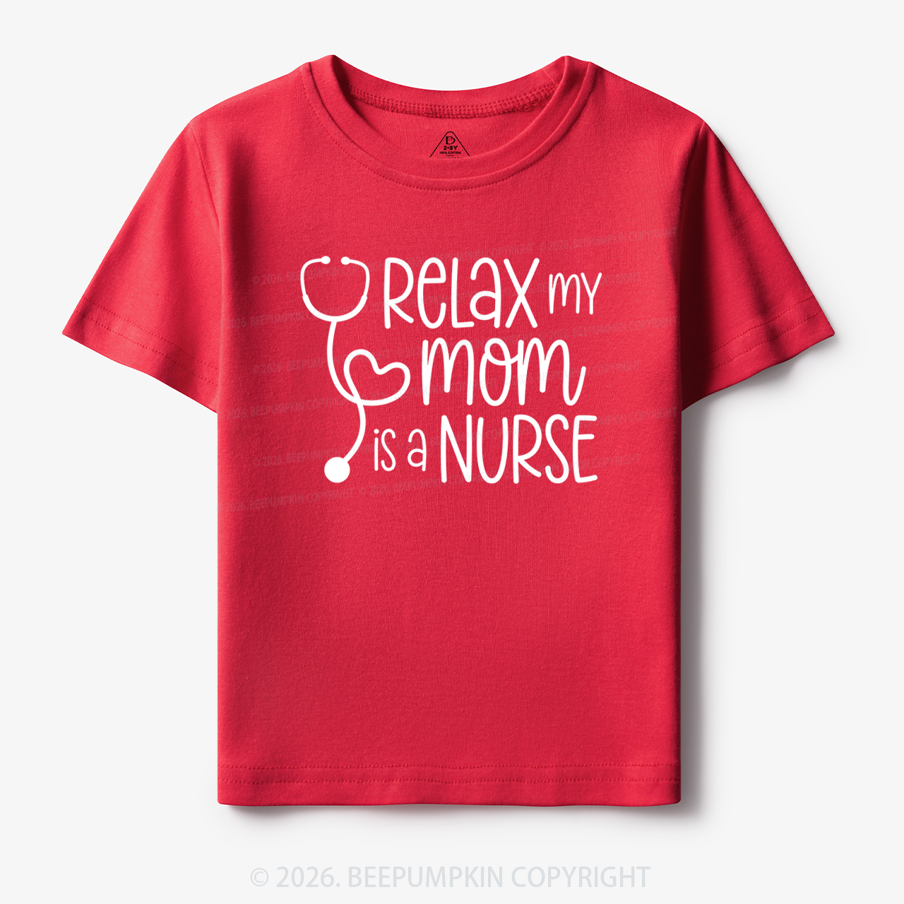 Relax My Mom Is A Nurse Toddler&Kid's Tees