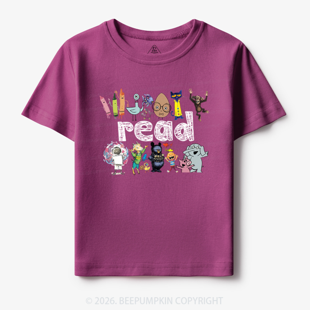 Read Books Funny Gift Toddler&Kid's Tees