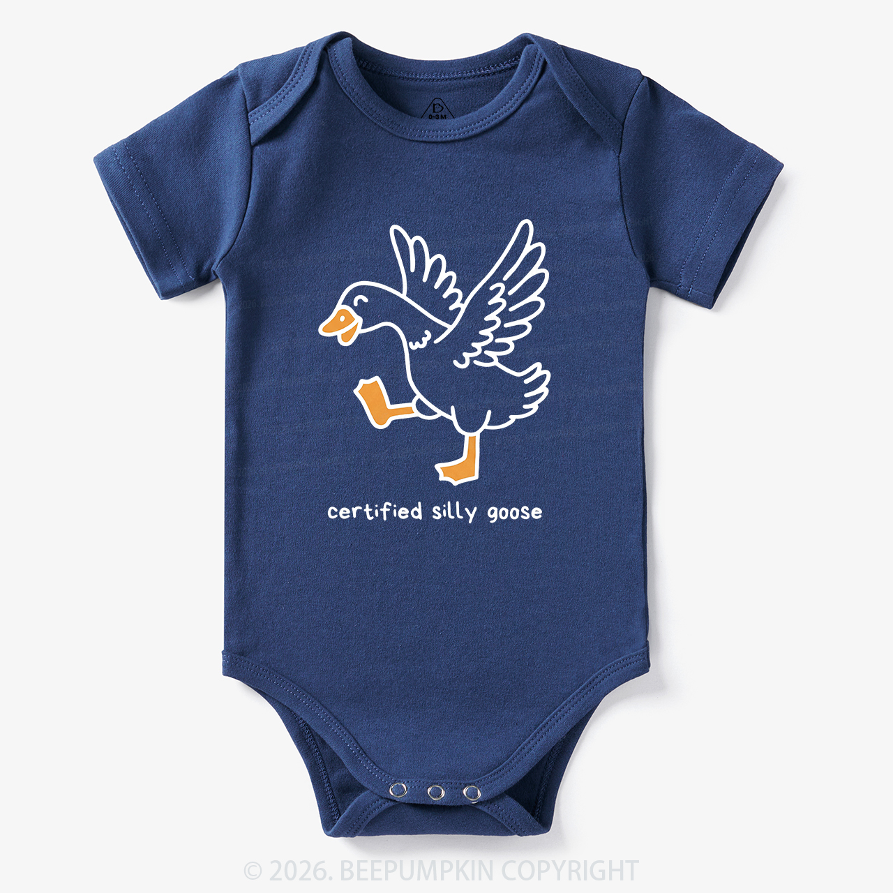 Funny Certified Silly Goose Bodysuit