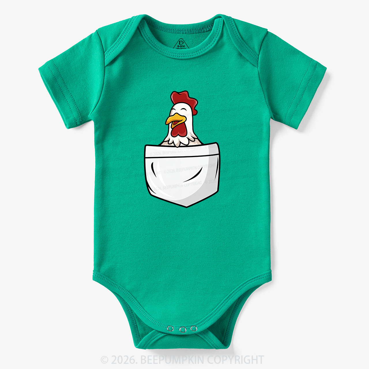 Pocket Chicken Bodysuit