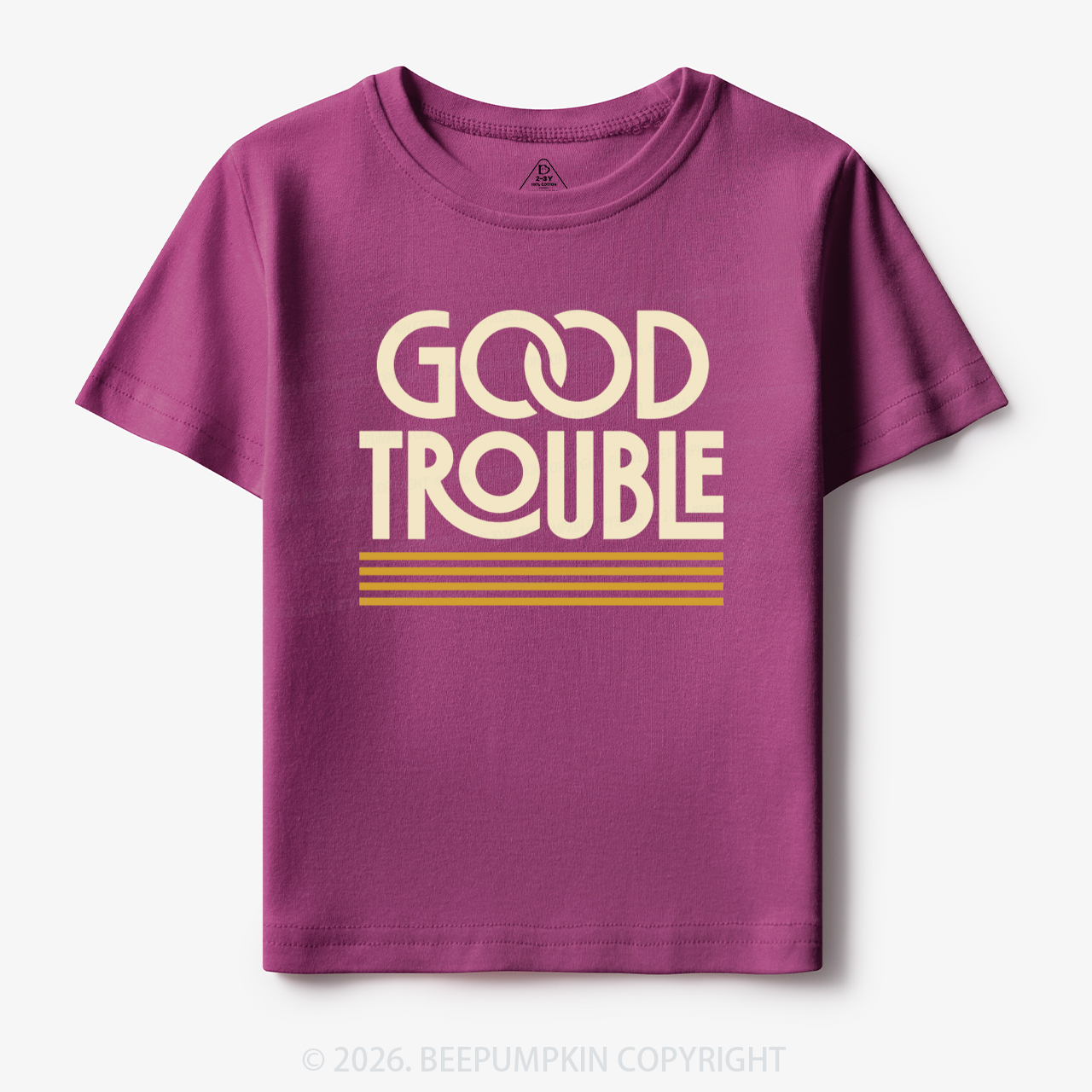 Good Trouble Retro Toddler&Kid's Tees