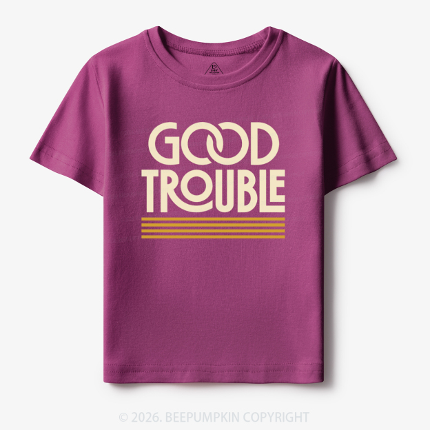 Good Trouble Retro Toddler&Kid's Tees
