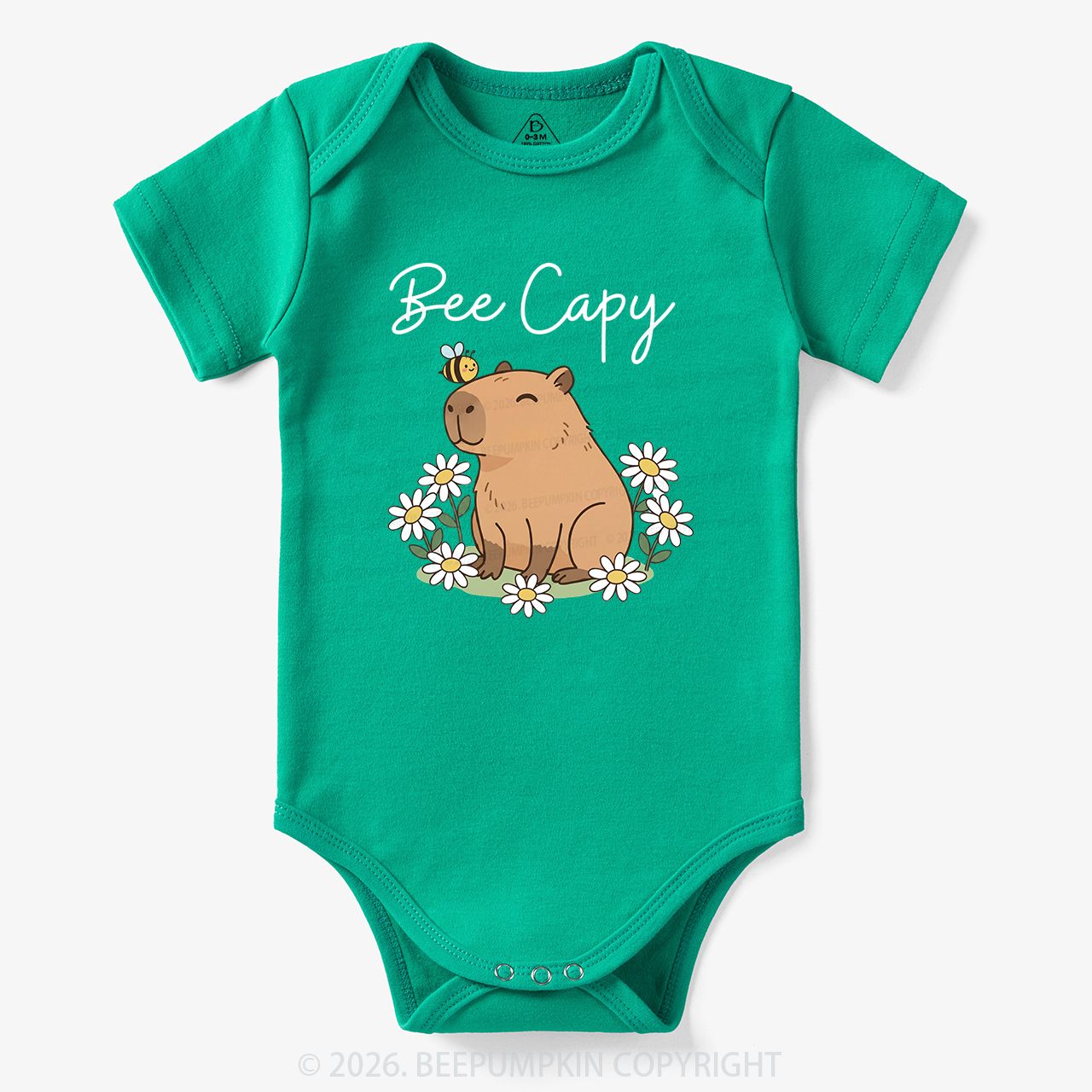 Bee Capy Capybara Bodysuit
