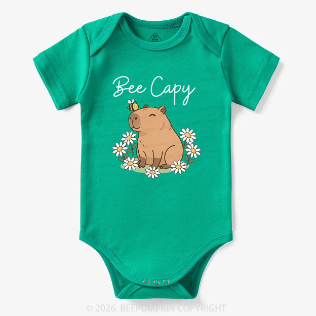 Bee Capy Capybara Bodysuit