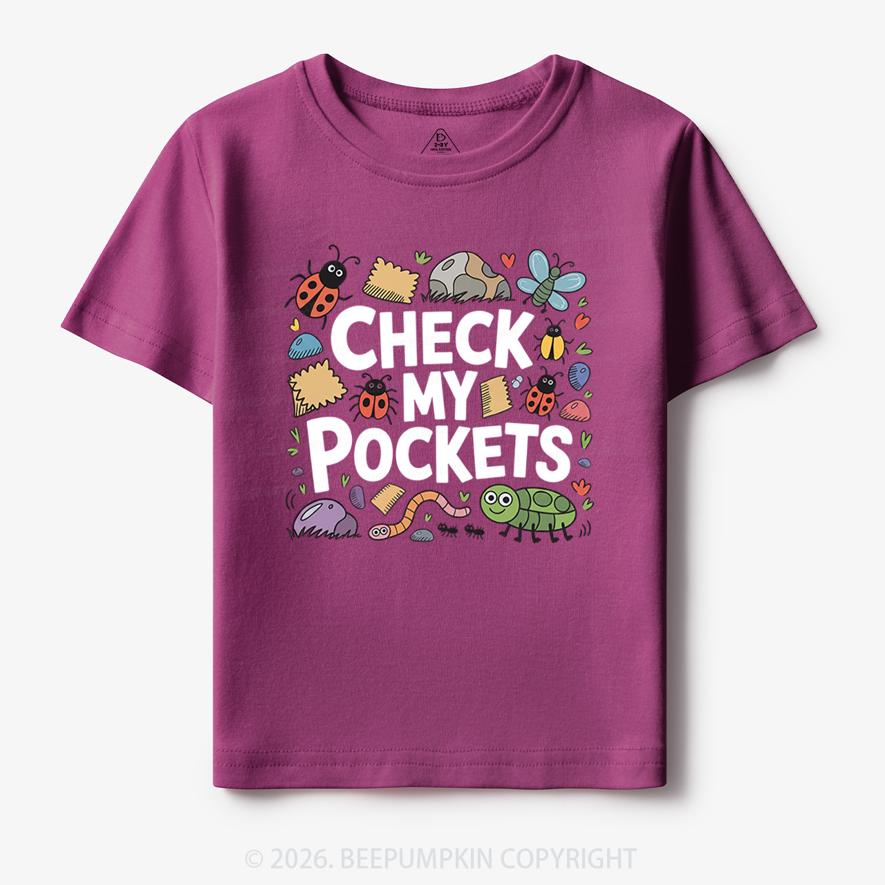 Check My Pockets Bug Lover Toddler&Kid's Tees