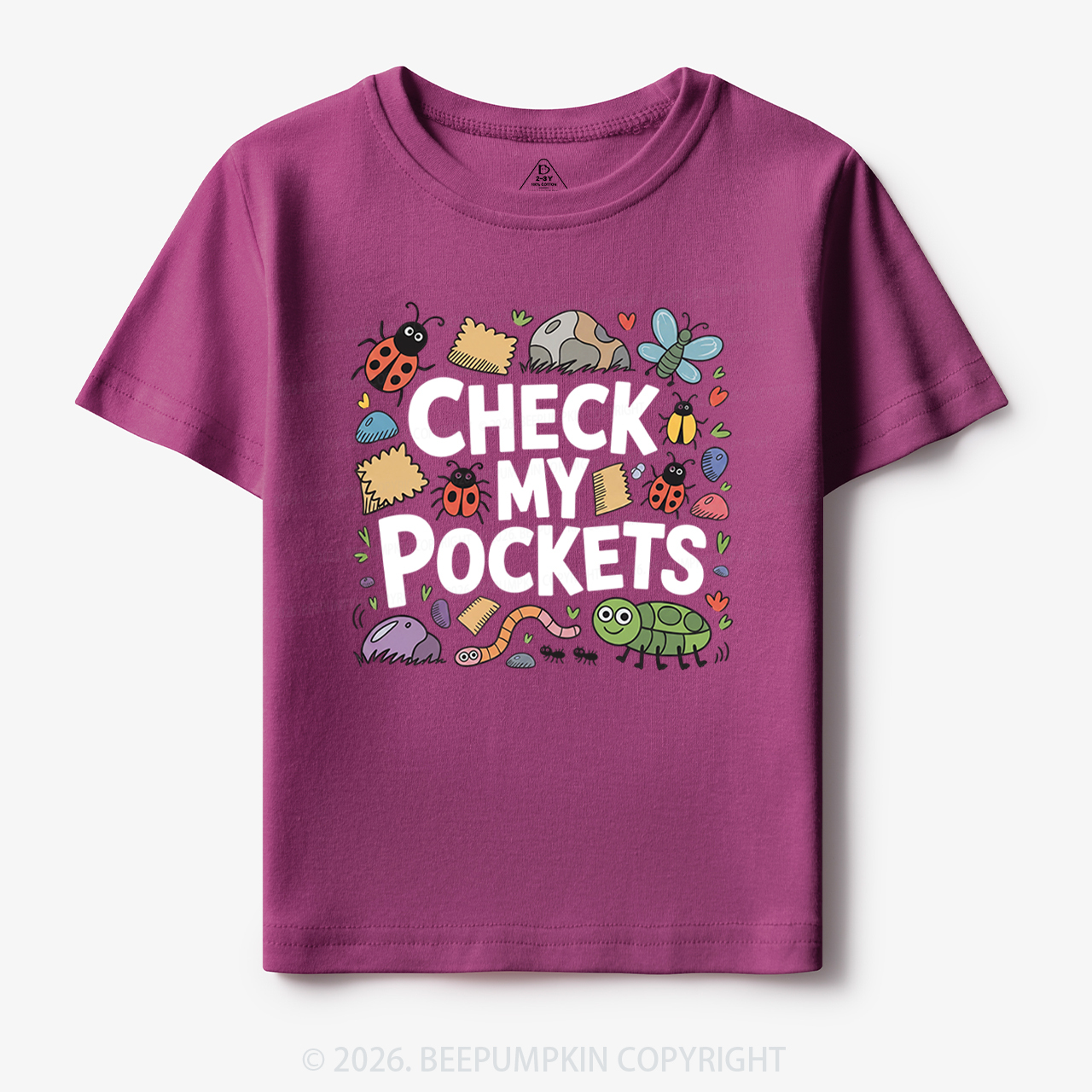 Check My Pockets Bug Lover Toddler&Kid's Tees
