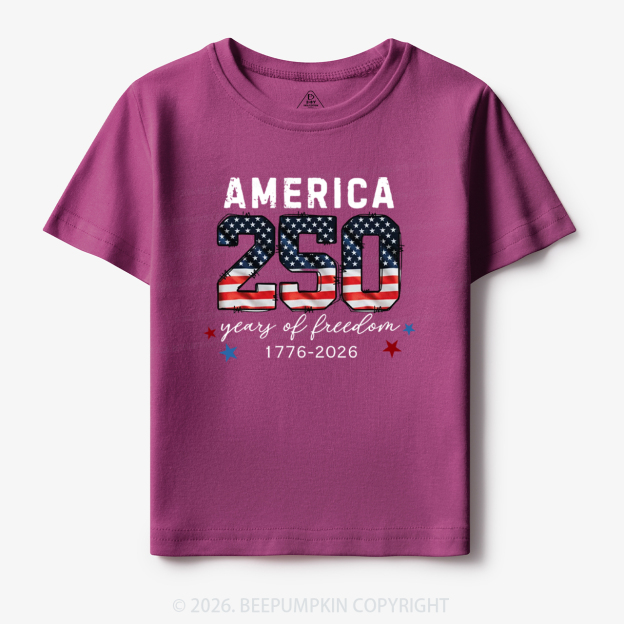 United States of America 250th Anniversary Toddler&Kid's Tees