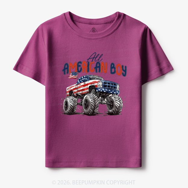 All American Boy 4th of July Toddler&Kid's Tees