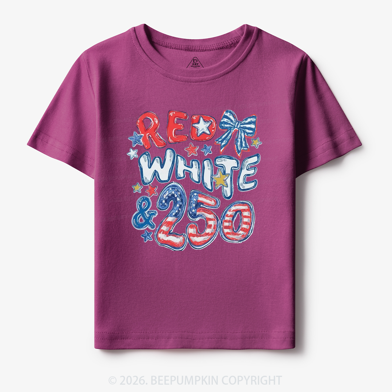 Red White & 250 Anniversary Toddler&Kid's Tees