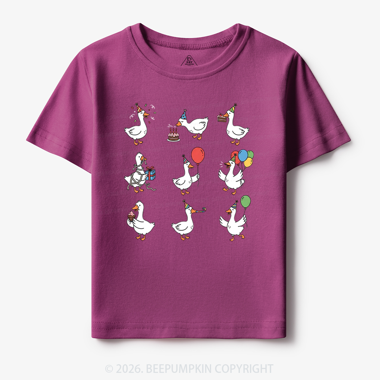 Silly Goose Birthday Toddler&Kid's Tees