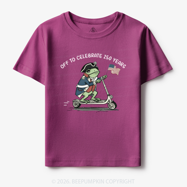 America 250 4th of July Toddler&Kid's Tees