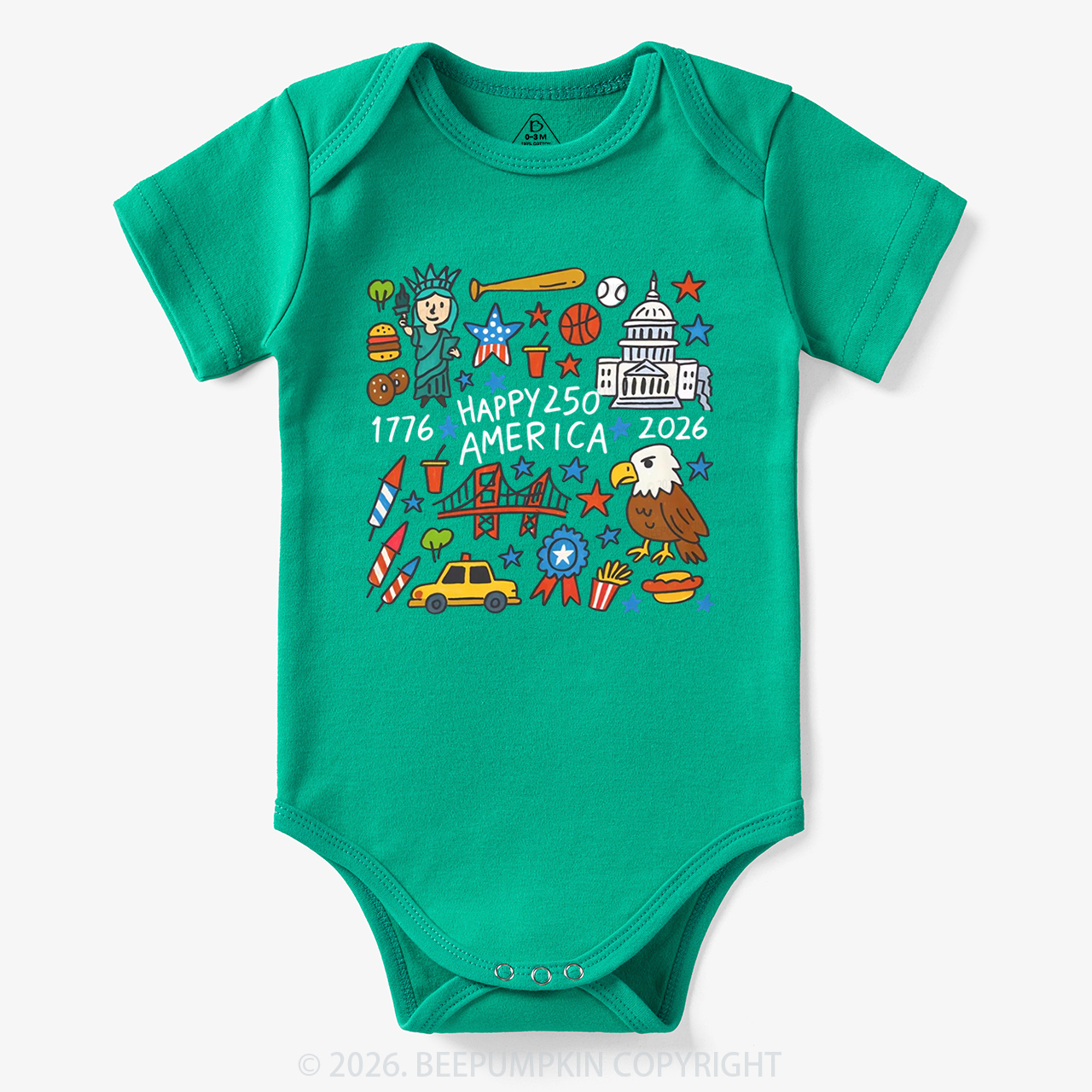 America 250th Anniversary Bodysuit