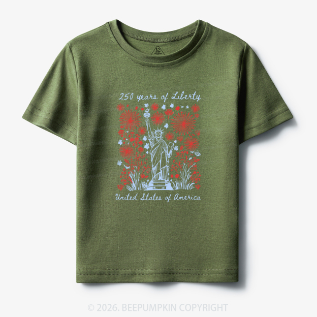250 Years Of Liberty Toddler&Kid's Tees