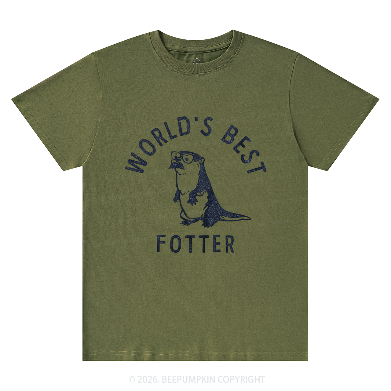Funny Otter World's Best Father T-Shirts