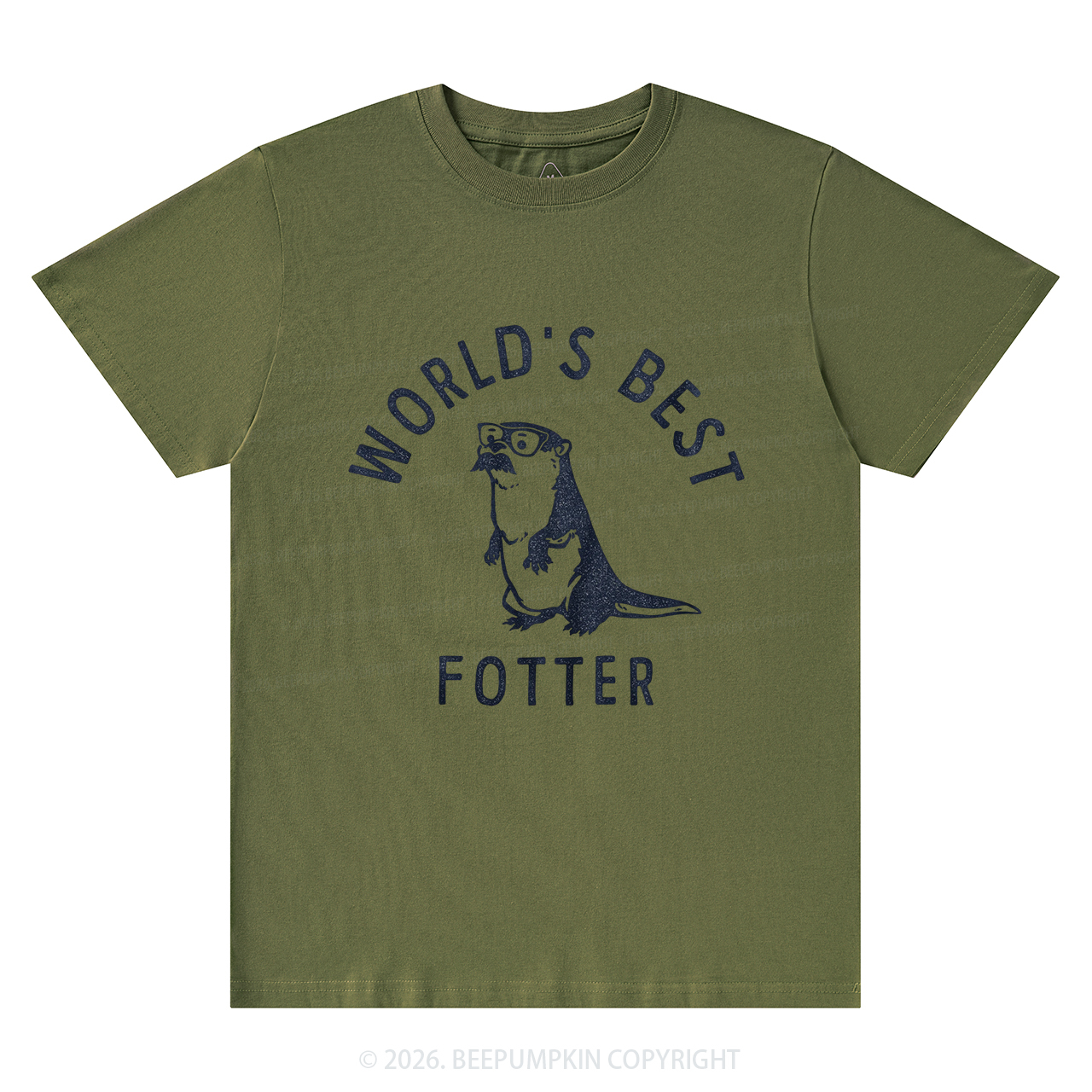 Funny Otter World's Best Father T-Shirts