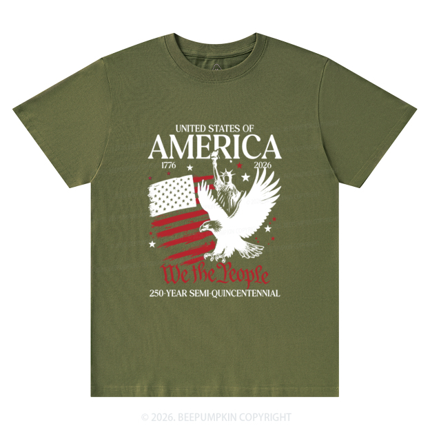  America 250 Patriotic Eagle USA T-Shirts