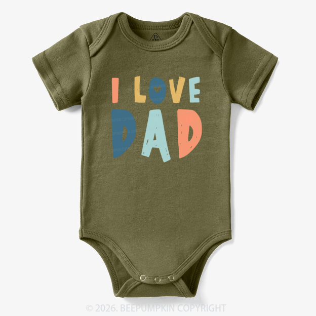 Father’s Day ‘I Love Dad’ Bodysuit