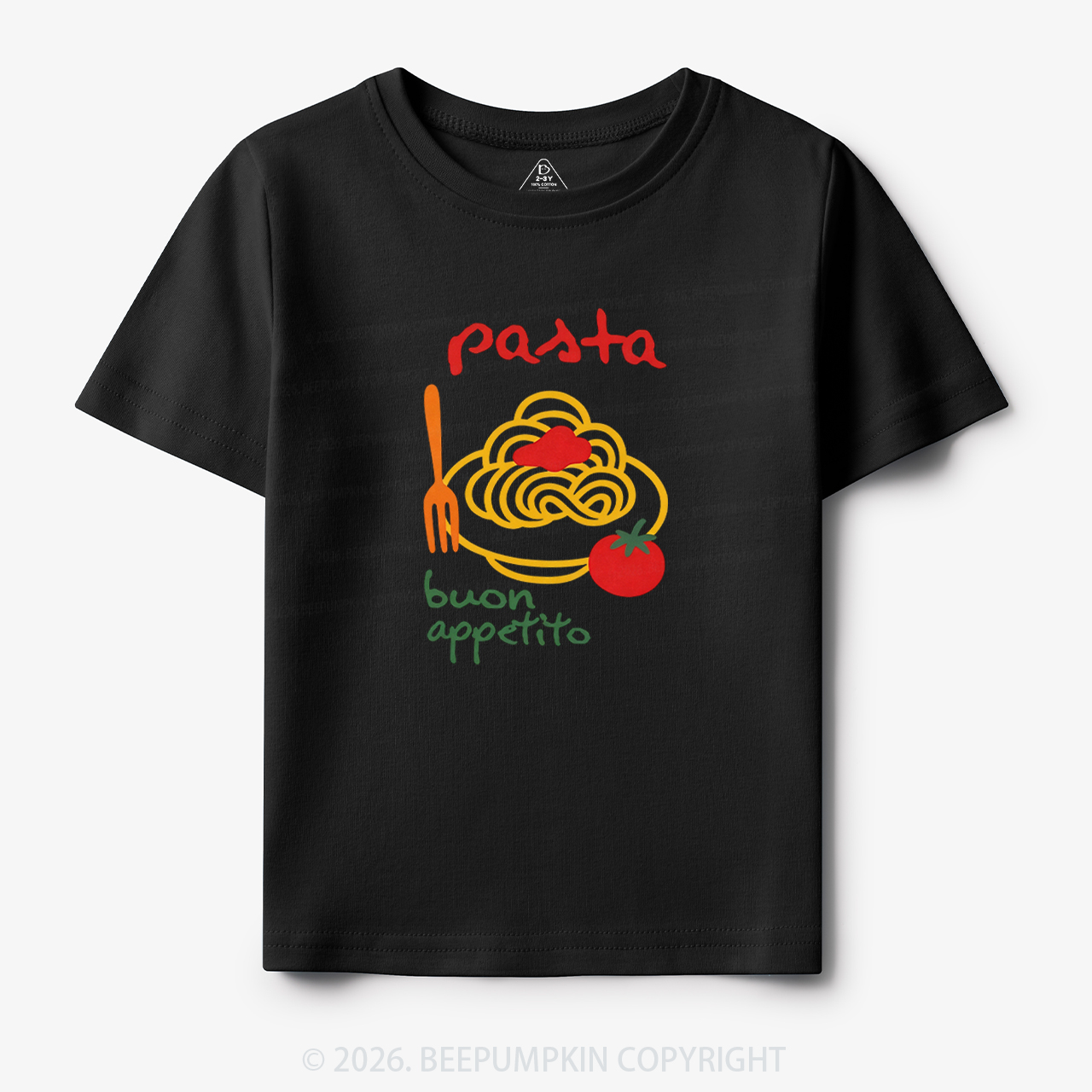 Spaghetti Pasta Toddler&Kid's Tees