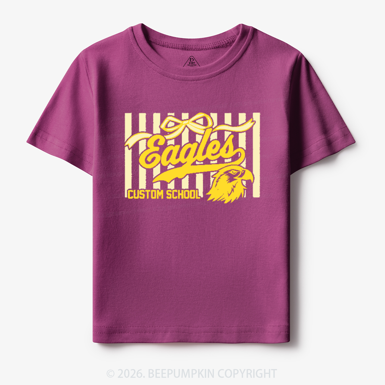 Custom Mascot Back To School Shirt Vintage Toddler&Kids Shirt