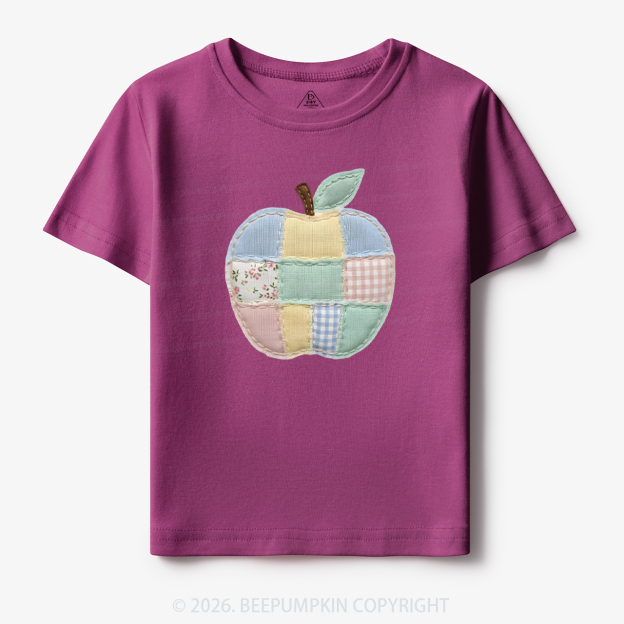 Spring Back to School Apple Toddler&Kid's Tees
