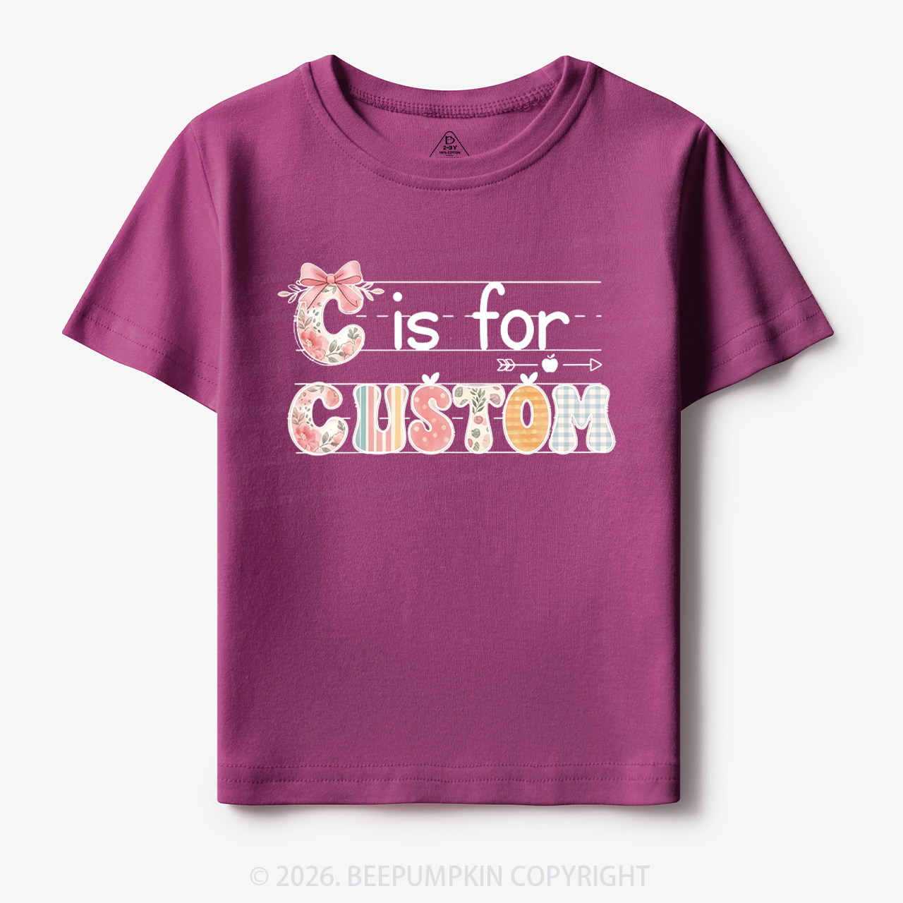 Personalized Kids Name Back To School Toddler&Kid's Tees