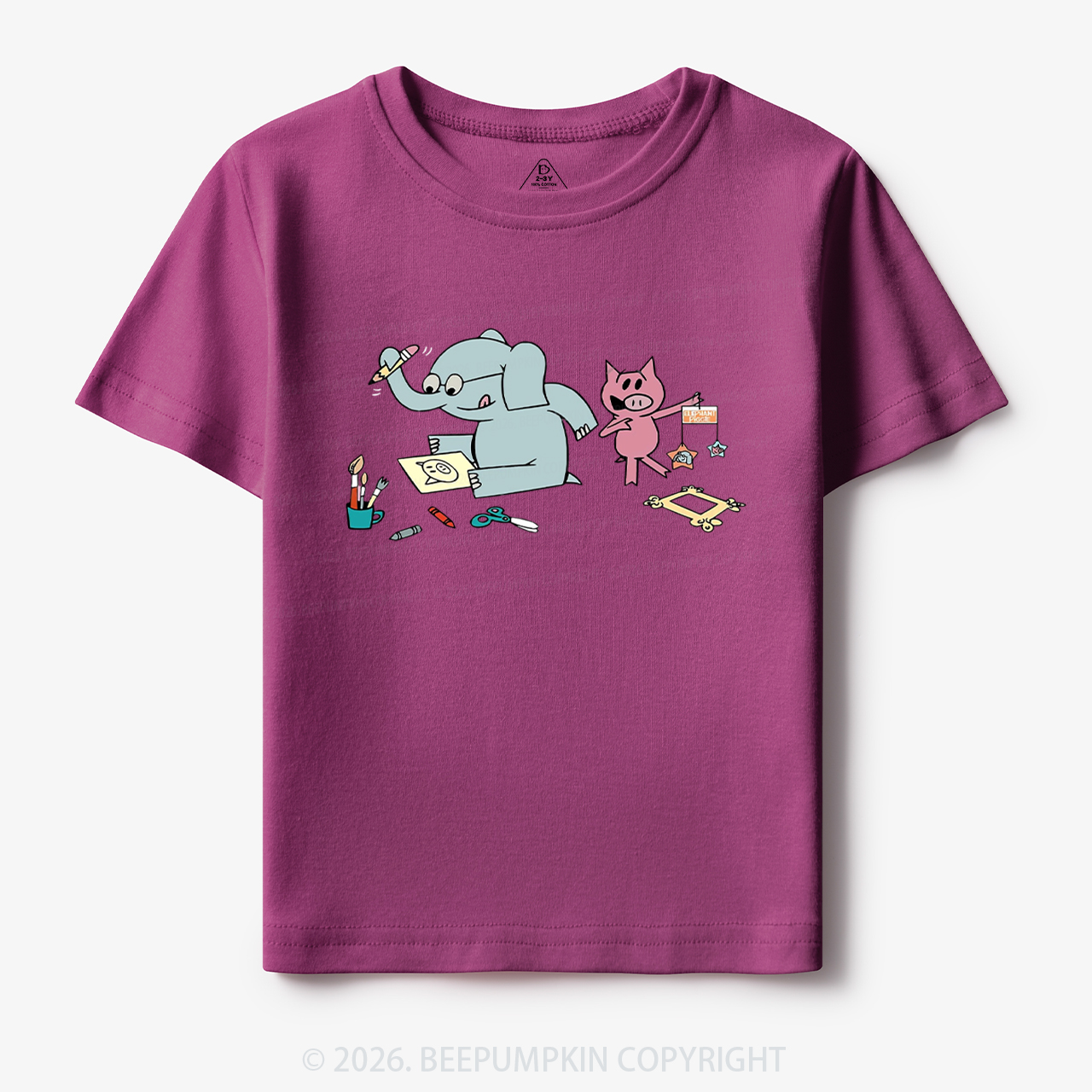 Elephant and Piggie Read More Book Toddler&Kid's Tees