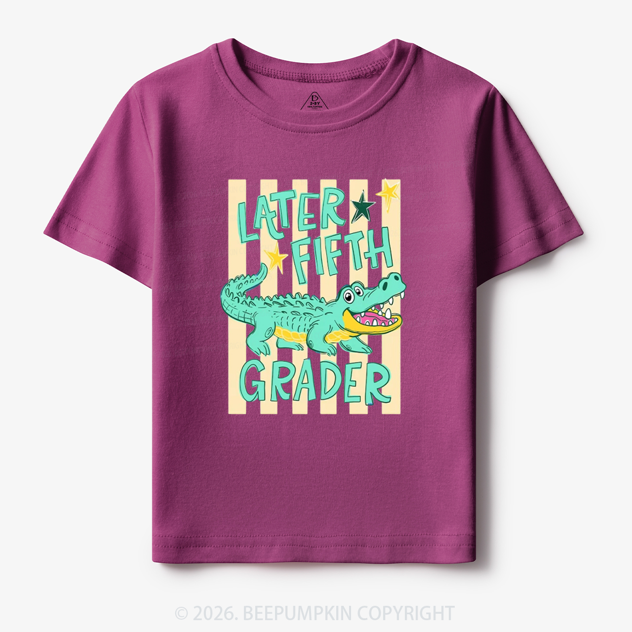 Personalized Grade Later Gator Toddler&Kid's Tees