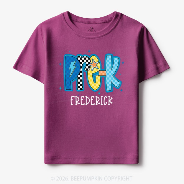 Personalized Prek School Back To School Toddler&Kid's Tees