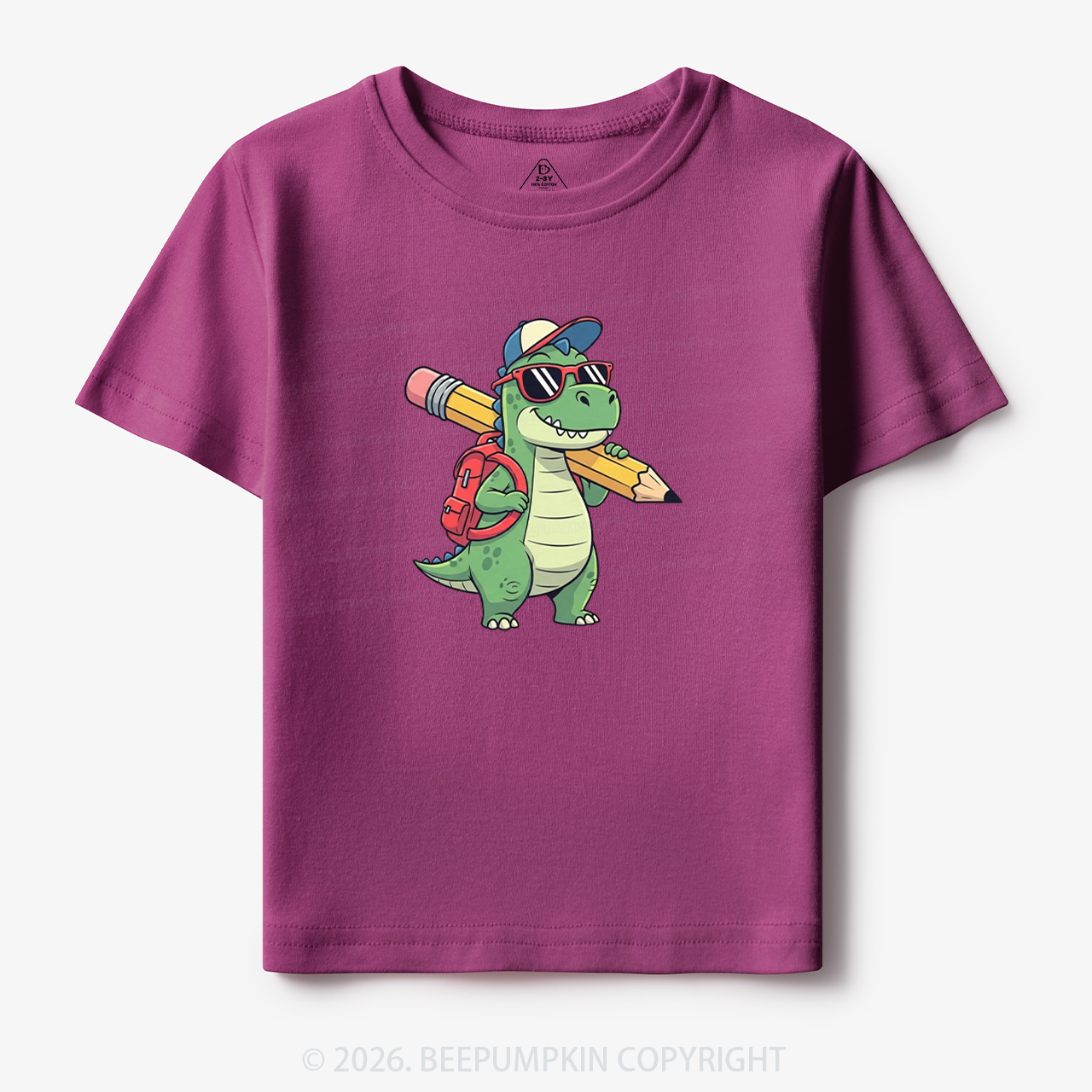 Funny Rex Back to School Dinosaur Toddler&Kid's Tees
