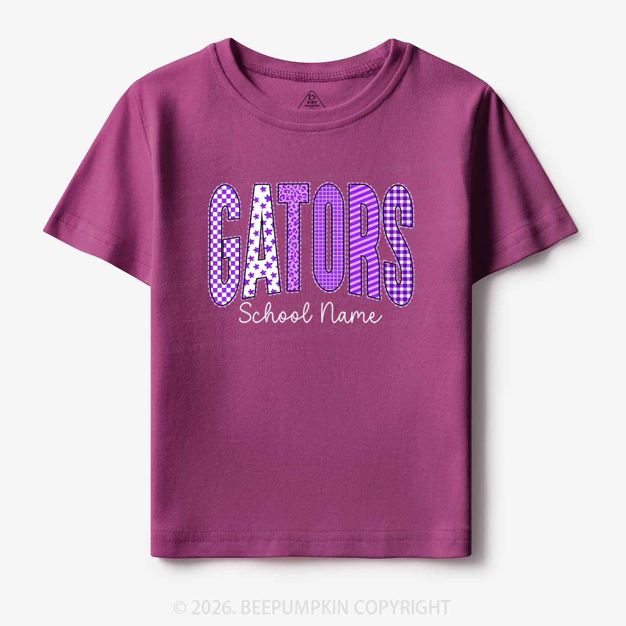 Personalized School Name School Spirit Toddler&Kid's Tees