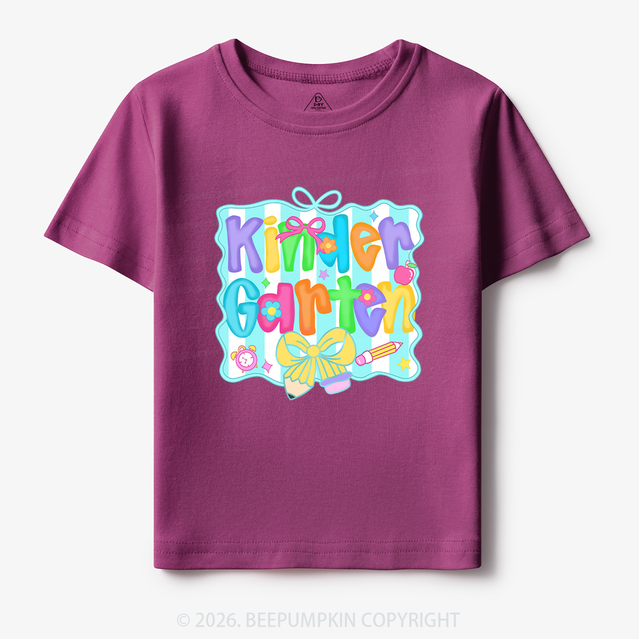Personalized Preppy Back To School Bundle Toddler&Kid's Tees Beepumpkin