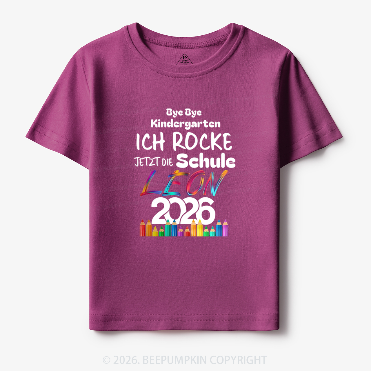Personalized I Rock School Back To School Toddler&Kid's Tees