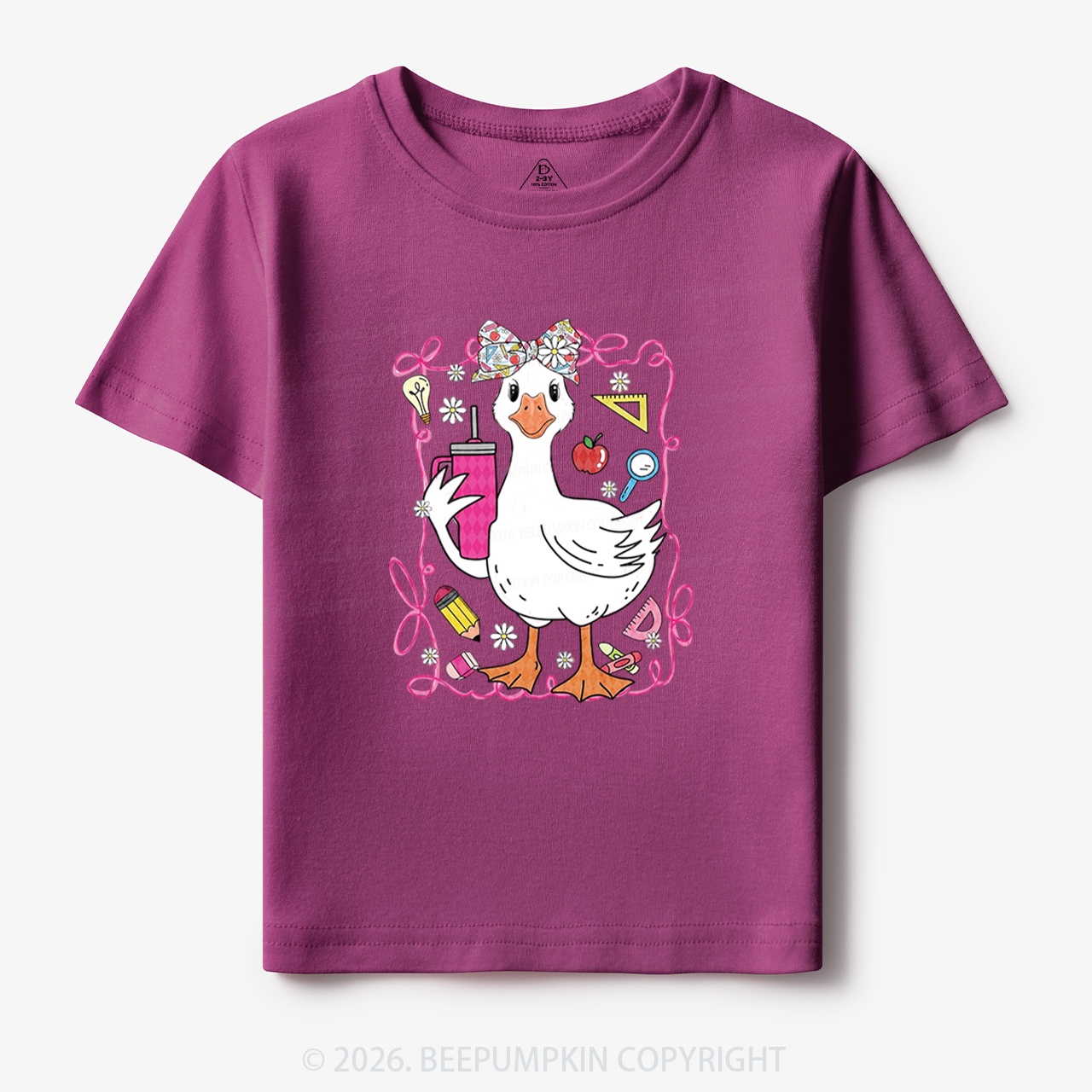 Coquette Silly Goose Back To School Toddler&Kid's Tees